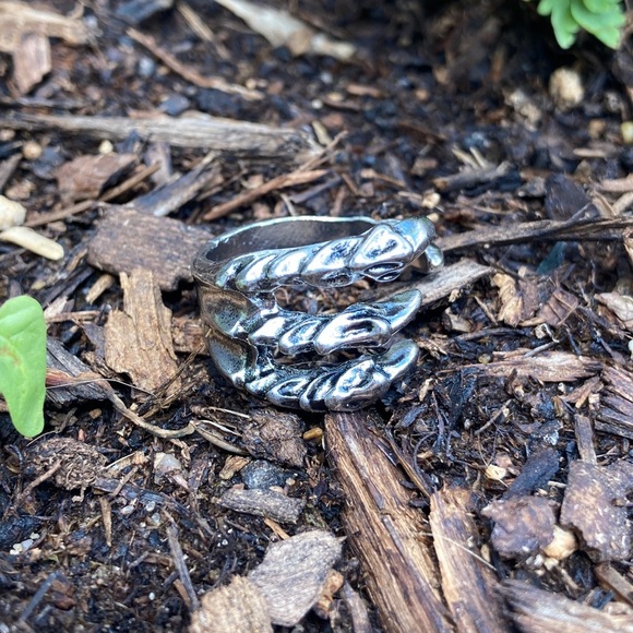 Vintage-Style Punk Raven Claw WrapAround SilverAlloy Adjustable Ring H229 - Picture 3 of 16